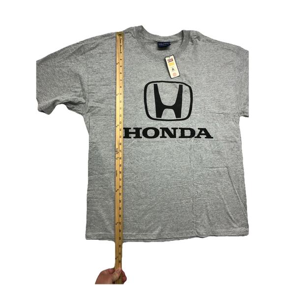 Honda Motor Company Logo T Shirt Vtg 90s Automobile Car Grey Size XL - Picture 6 of 7